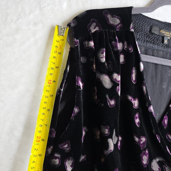 Rachel Roy Sz10 NWT Wool Cashmere blend Crossed Velvet Top n Skirts. Warm Office - Picture 7 of 16